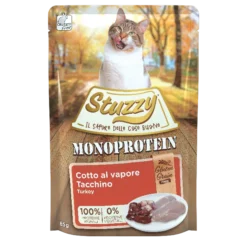 Lot 16 Stuzzy Comida Húmeda Grain Free Monoprotein De Pavo