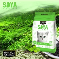 Kit Cat Thé Vert Arena Eco SoyaClump -Trixie Soldes Magasin 05 1