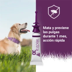 Vectra Pipettes 3D Pour Chiens De 1,5 à 4 Kg -Trixie Soldes Magasin 07 vectra Mata Previene pulgas 63bd447e1e805