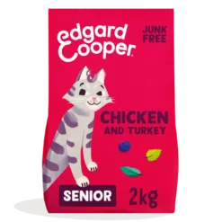 Edgard & Cooper Aliments Secs Sans Céréales à La Dinde Et Au Poulet Pour Chats Adultes