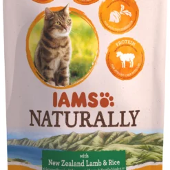 IAMS Naturally Adult Avec Agneau De Nouvelle-Zélande Et Riz -Trixie Soldes Magasin 114143 8710255134901 2