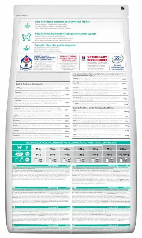 Hill's Science Plan Large Adult Perfect Weight Au Poulet 8 Hill's Science Plan Large Adult Perfect Weight Au Poulet – Image 6