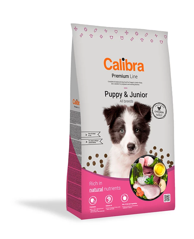 Calibra Nourriture Premium Line Pour Chiots Et Chiots Juniors Au Poulet 3 Calibra Nourriture Premium Line Pour Chiots Et Chiots Juniors Au Poulet