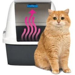 Catit Litière Magic Blue Avec Couvercle Rétractable -Trixie Soldes Magasin 115852 022517440711 5 6