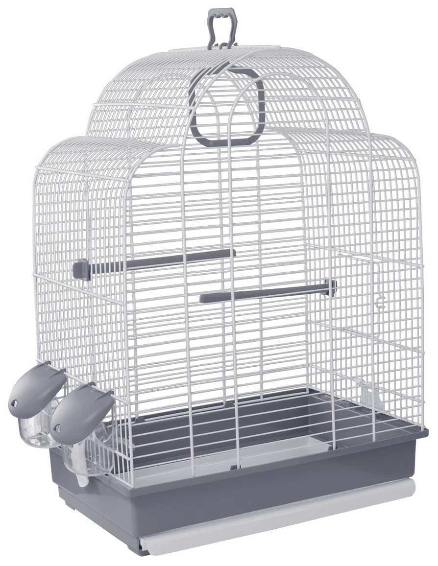 Voltrega Cage Oiseaux 648 Blanche 3 Voltrega Cage Oiseaux 648 Blanche