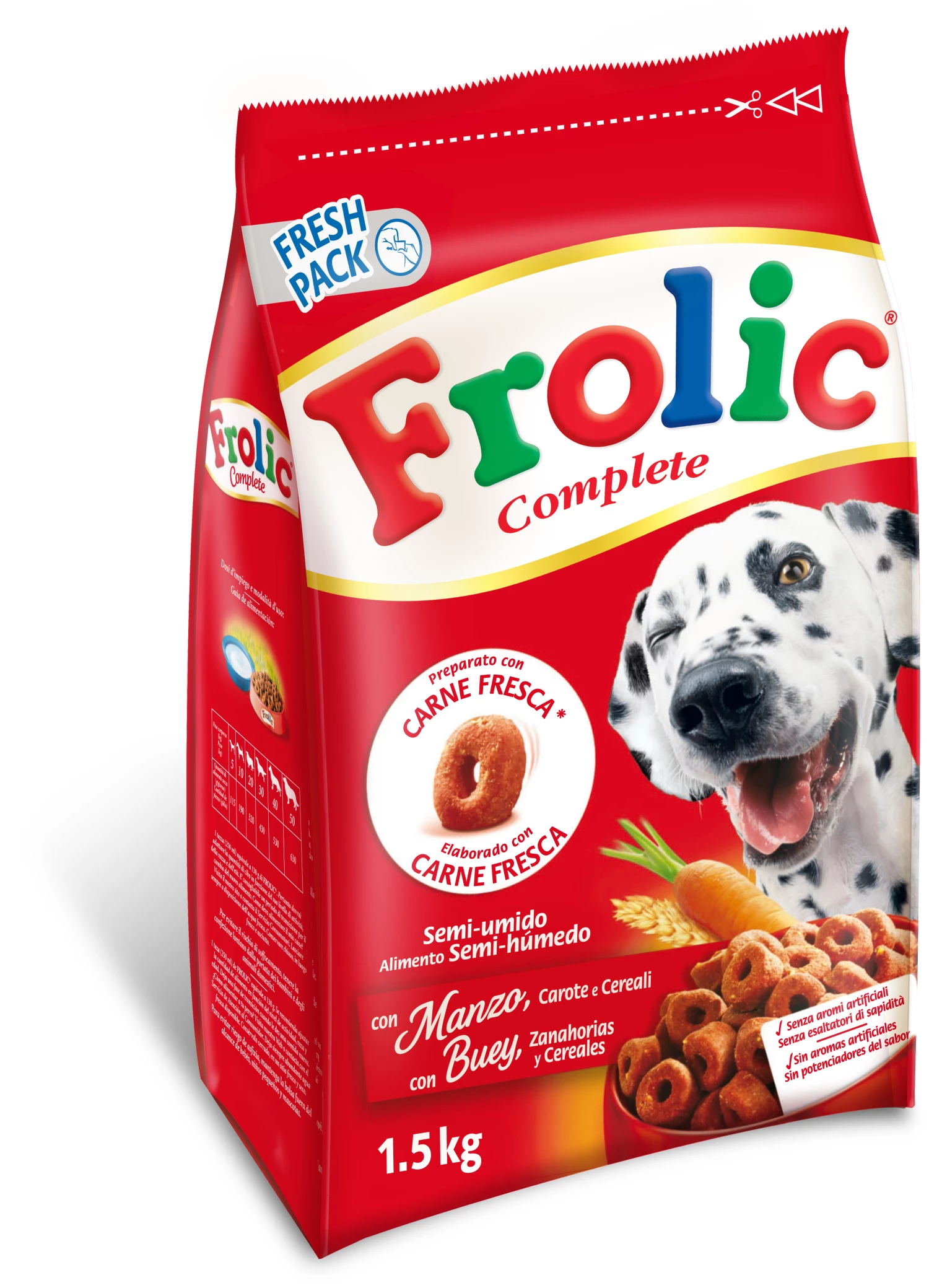 Frolic Nourriture Semi-humide Pour Chiens Adultes à Saveur De Bœuf 3 Frolic Nourriture Semi-humide Pour Chiens Adultes à Saveur De Bœuf