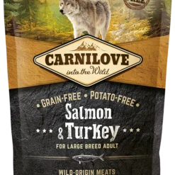 Carnilove Nourriture Naturelle Adult Saumon Et Dinde Pour Chiens De Grande Race -Trixie Soldes Magasin 118017 salmon turkey large breed adult 1 5 kg 1 png 1