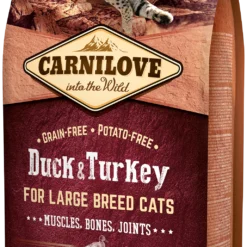 Carnilove Nourriture Naturelle Adult Chats Grande Race Canard Et Dinde