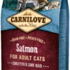 Carnilove Nourriture Naturelle Chats Sensibles Et Poils Long Adult Saumon