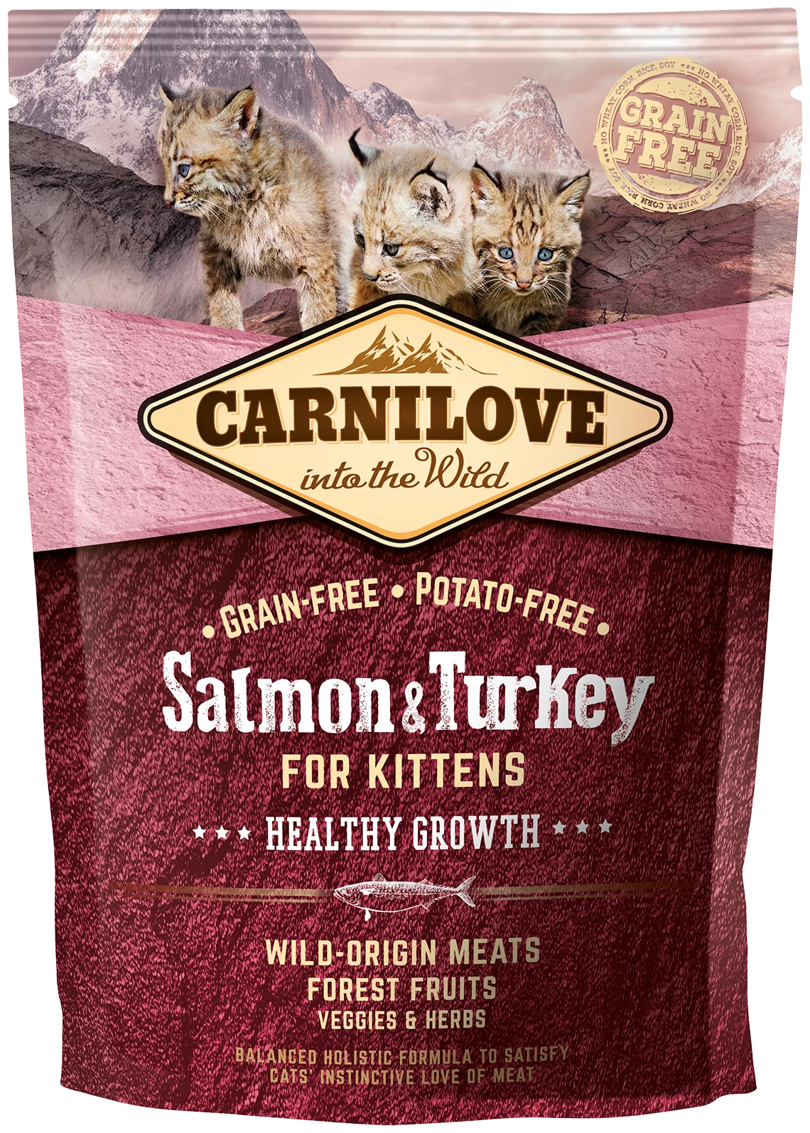 Carnilove Nourriture Naturelle Chats Kitten Healthy Growth Saumon Et Dinde 5 Carnilove Nourriture Naturelle Chats Kitten Healthy Growth Saumon Et Dinde – Image 3