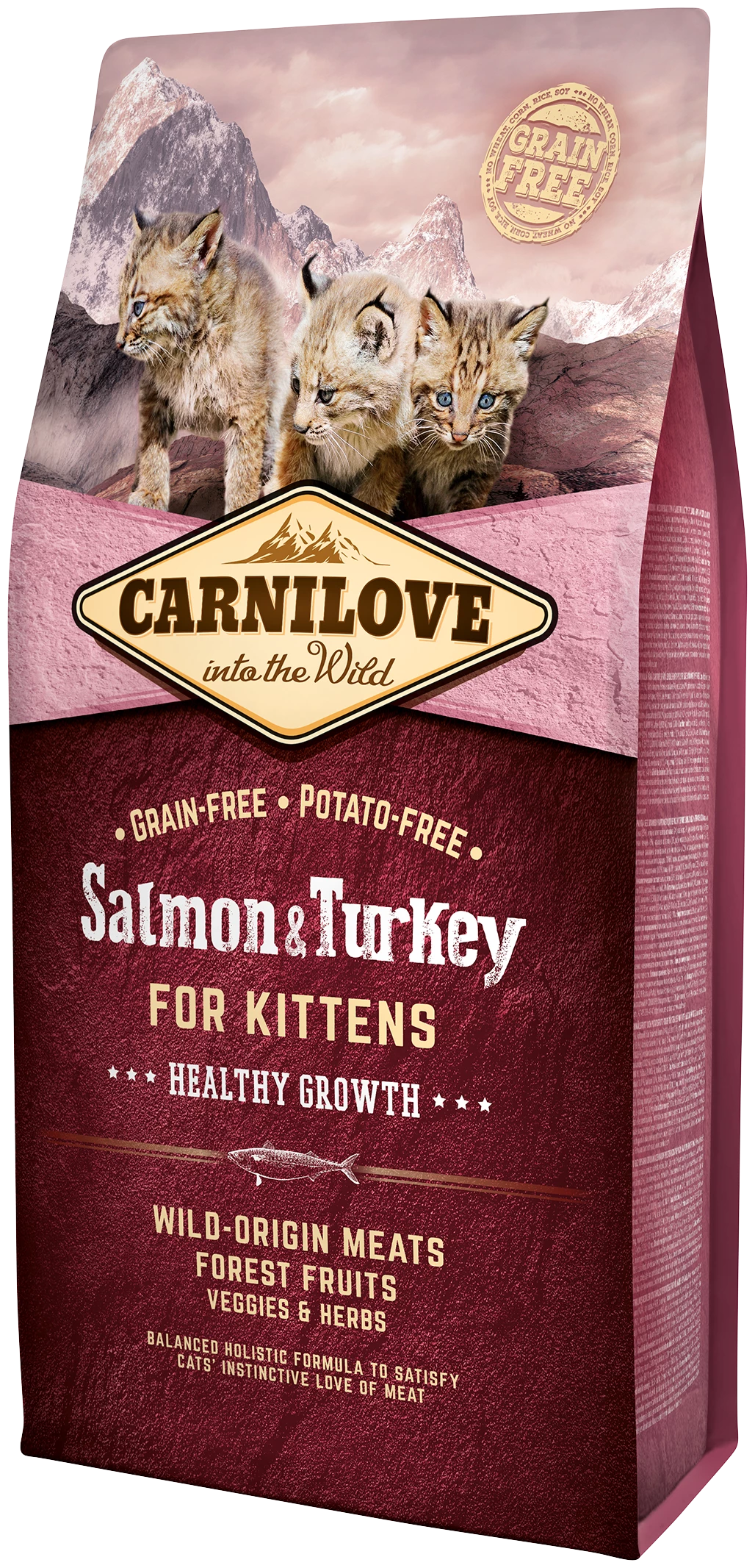 Carnilove Nourriture Naturelle Chats Kitten Healthy Growth Saumon Et Dinde 3 Carnilove Nourriture Naturelle Chats Kitten Healthy Growth Saumon Et Dinde