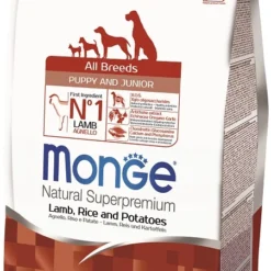 Monge Nourriture Pour Chiens NS Puppy Agneau, Riz Et Pomme De Terre -Trixie Soldes Magasin 118286 8009470011259 1