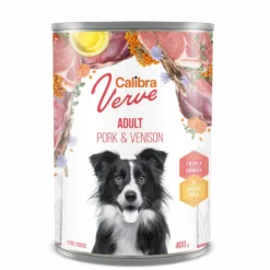 Calibra Au Porc Et à La Venaison Sans Céréales Pour Chiens Verve