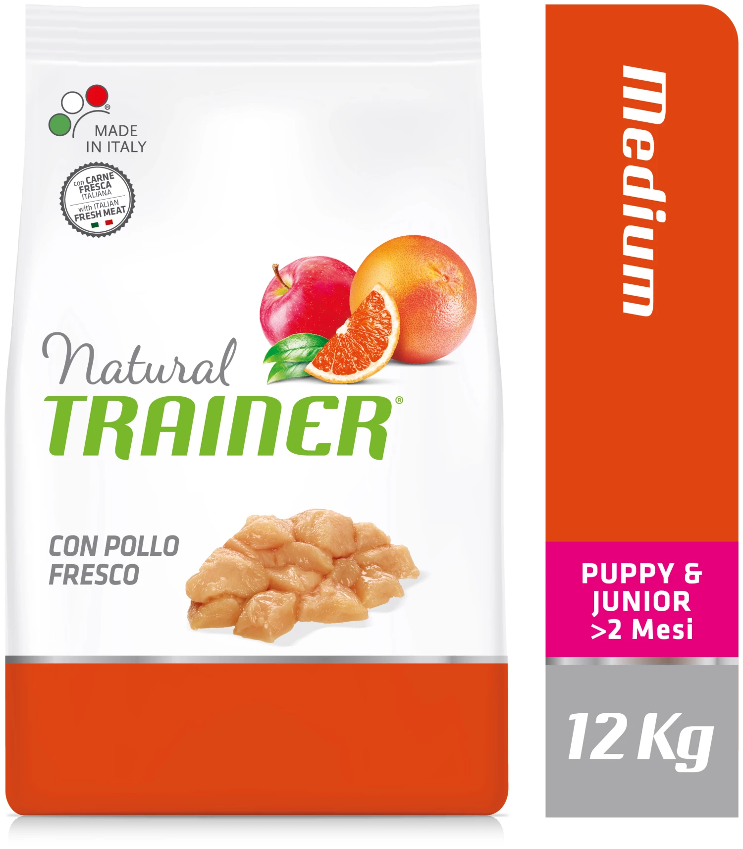 Trainer Natural Medium Puppy & Junior Poulet Frais 4 Trainer Natural Medium Puppy & Junior Poulet Frais – Image 2