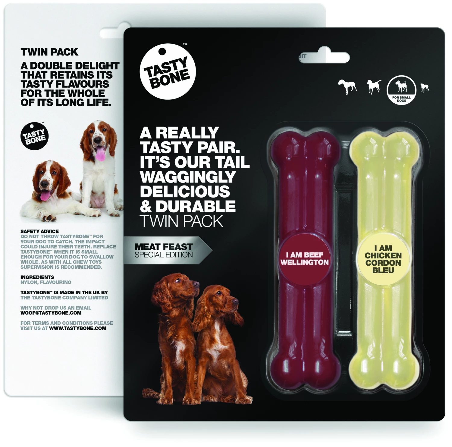 Tastybone Twinpack Viande Viande De Boeuf Wellington Et Cordon Bleu 3 Tastybone Twinpack Viande Viande De Boeuf Wellington Et Cordon Bleu