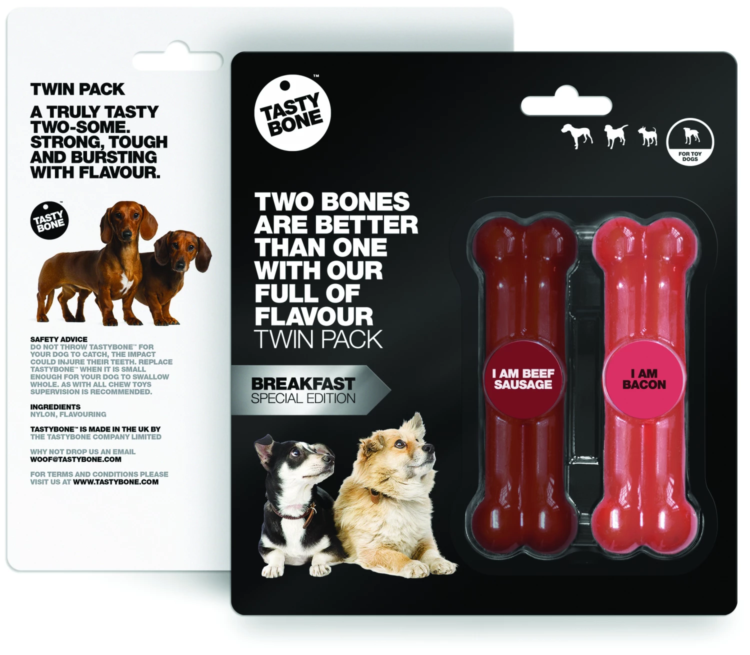 Tastybone Paquet Double De Saucisses à Déjeuner, Buf Et Bacon 6 Tastybone Paquet Double De Saucisses à Déjeuner, Buf Et Bacon – Image 4