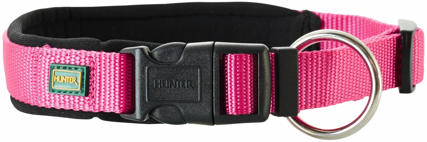 Hunter Collier Pour Chien Nylon Neopren Vario Plus Pour Chiens Framboises 3 Hunter Collier Pour Chien Nylon Neopren Vario Plus Pour Chiens Framboises