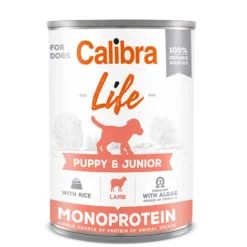 Calibra Life Puppy & Junior Agneau Et Riz Nourriture Humide Pour Chiots