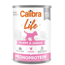 Calibra Life Puppy & Junior Poulet & Riz Nourriture Humide Pour Chiots