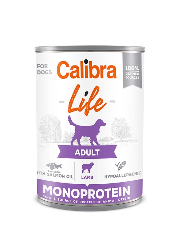 Calibra Life Adult Lamb Nourriture Humide Pour Chiens 3 Calibra Life Adult Lamb Nourriture Humide Pour Chiens