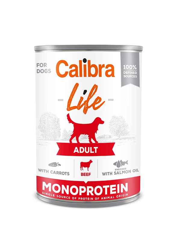Calibra Life Adult Boeuf Et Carotte Nourriture Humide Pour Chiens 3 Calibra Life Adult Boeuf Et Carotte Nourriture Humide Pour Chiens