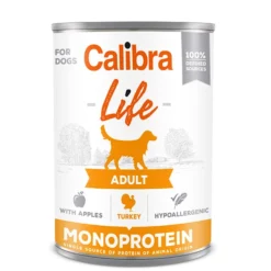 Calibra Life Nourriture Humide à La Dinde Et Aux Pommes Pour Chiens