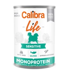 Calibra Life Sensitive Saumon & Riz Nourriture Humide Pour Chiens