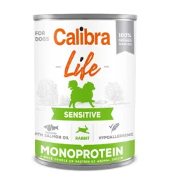 Calibra Nourriture Humide Life Sensitive Rabbit Pour Chiens