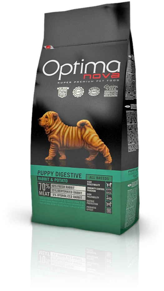 Optimanova Puppy Digestive Lapin Et Pomme De Terre 7 Optimanova Puppy Digestive Lapin Et Pomme De Terre – Image 5