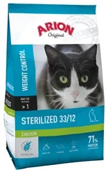 Arion Nourriture Pour Chats Original Sterilzed 33/12 Poulet