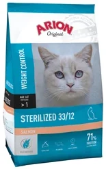 Arion Nourriture Pour Chats Original Sterilized 33/12 Saumon