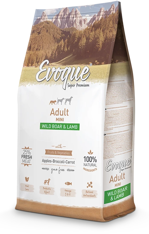 Evoque Adult Mini Agneau Wild Sanglier Et Riz 3 Evoque Adult Mini Agneau Wild Sanglier Et Riz