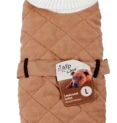 AFP Manteau à Col Roulé Beige