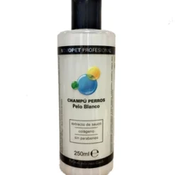 Novopet Shampooing Pour Chiens à Poils Blancs