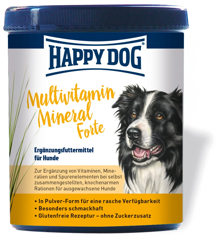Happy Dog Supplément Pour Chiens Multivitamin Minéral 3 Happy Dog Supplément Pour Chiens Multivitamin Minéral