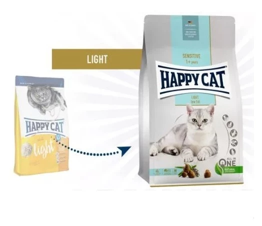 Happy Cat Sensitive Light (faible En Gras) 4 Happy Cat Sensitive Light (faible En Gras) – Image 2