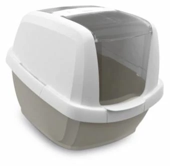Imac Siège De Toilette Pour Chat Gris Maddy 3 Imac Siège De Toilette Pour Chat Gris Maddy