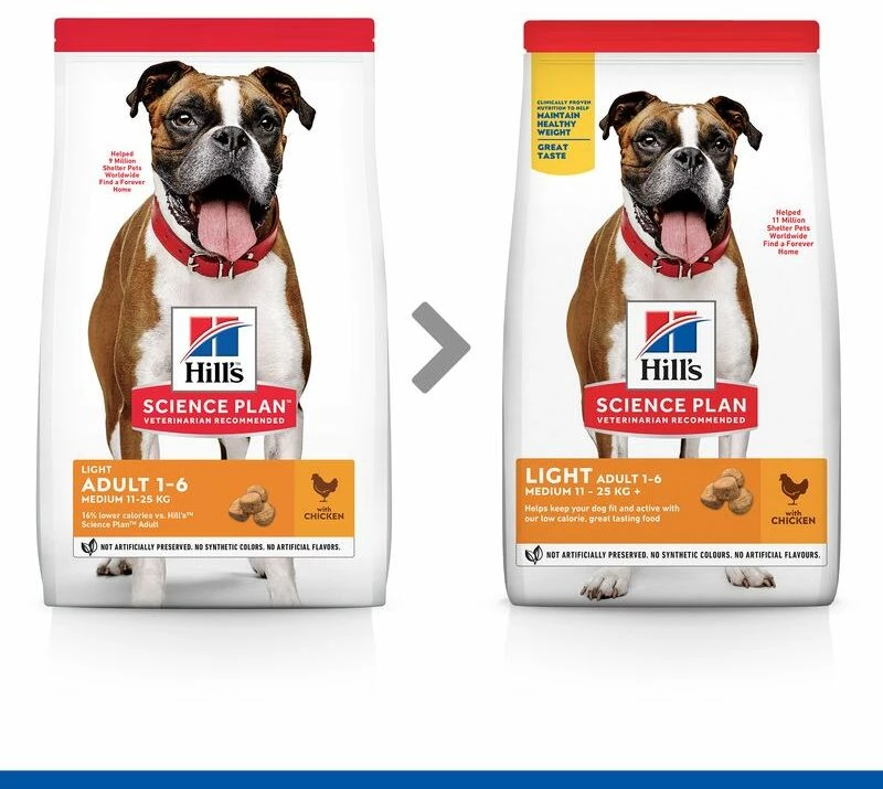 Hill's Science Plan Medium Adult Light Au Poulet 4 Hill's Science Plan Medium Adult Light Au Poulet – Image 2