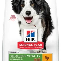 Hill's Science Plan Medium Mature Adult 7+ Senior Vitality Au Poulet 17 Hill's Science Plan Medium Mature Adult 7+ Senior Vitality Au Poulet -Trixie Soldes Magasin 171534 hill s youthful vitality cao medium mature 7 7
