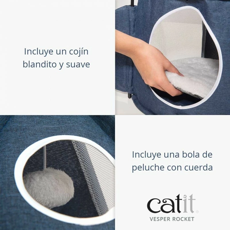 Catit Vesper Rocket Bleu 5 Catit Vesper Rocket Bleu – Image 3