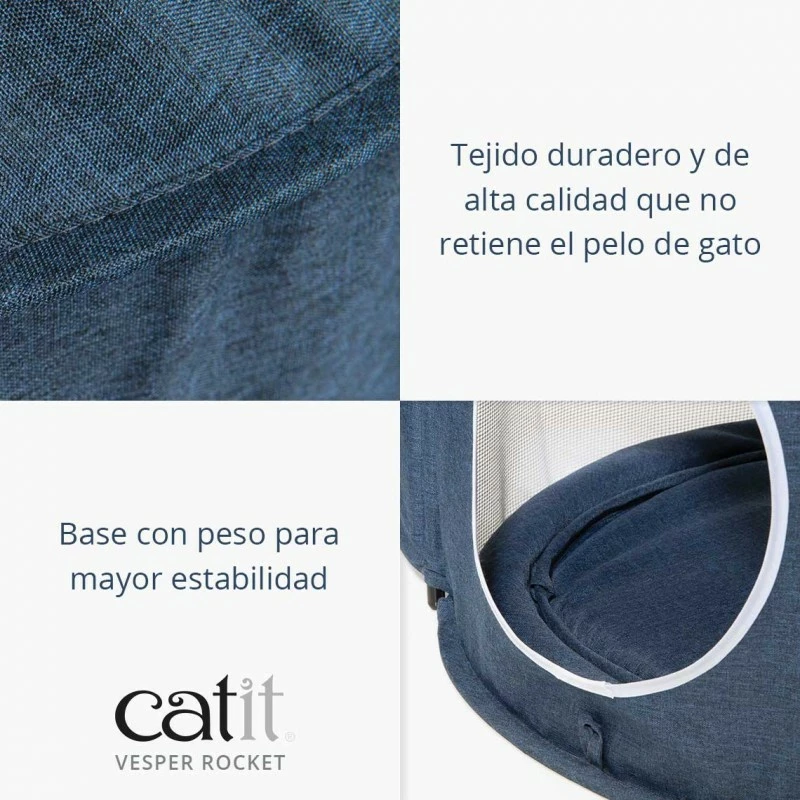 Catit Vesper Rocket Bleu 6 Catit Vesper Rocket Bleu – Image 4