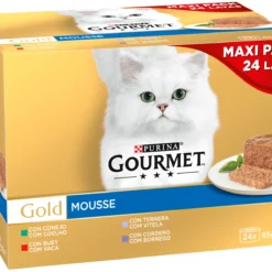 Gourmet Multipack Pâté : Buf, Lapin, Agneau Et Veau 96u.