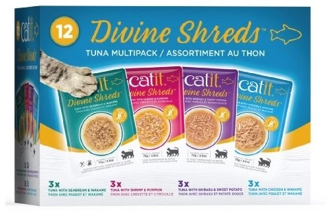 Catit Divine Shreds Tonno Multipack 3 Catit Divine Shreds Tonno Multipack