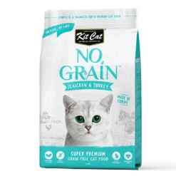 Kit Cat Nourriture Pour Chats Sans Céréales Avec Poulet Et Dinde