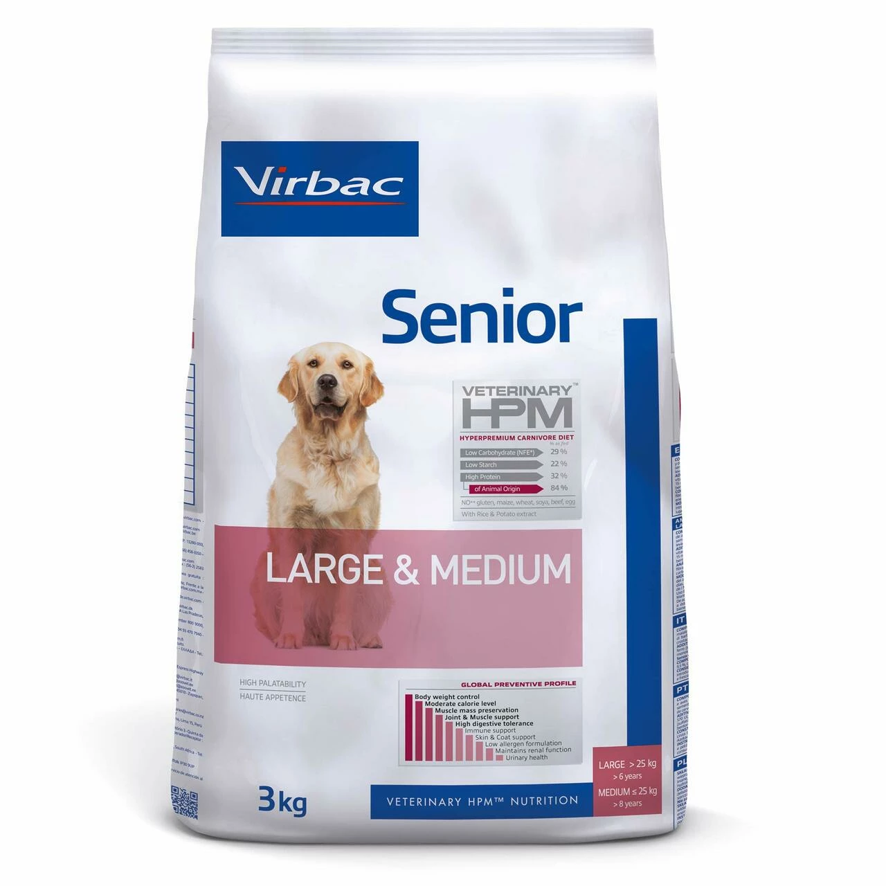 HPM Veterinary Senior Large & Medium 3 HPM Veterinary Senior Large & Medium