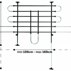 Karlie Flamingo Tara Grille De Sécurité Noire Pour Voitures -Trixie Soldes Magasin 27206 57001 t 01 5