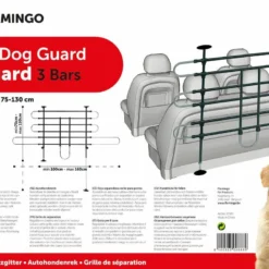 Karlie Flamingo Tara Grille De Sécurité Noire Pour Voitures -Trixie Soldes Magasin 27206 57001 v 01 4