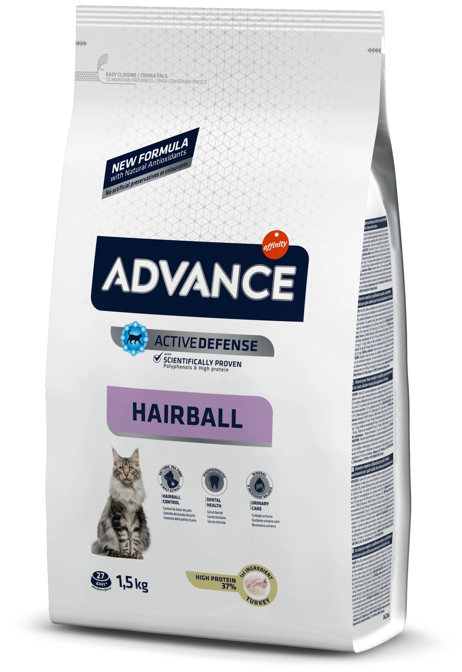 Advance Hairball Dinde Et Riz 3 Advance Hairball Dinde Et Riz