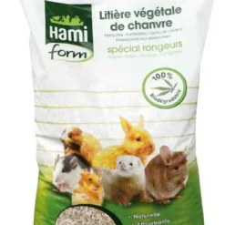 Hami Form Litière Végétale De Chanvre Pour Rongeurs