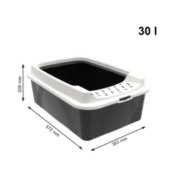 Rotho Bonnie Eco Cat Litter Tray Grey 9 Rotho Bonnie Eco Cat Litter Tray Grey -Trixie Soldes Magasin 4004708080 7610859232878 PT03 646b5d3c9bcce